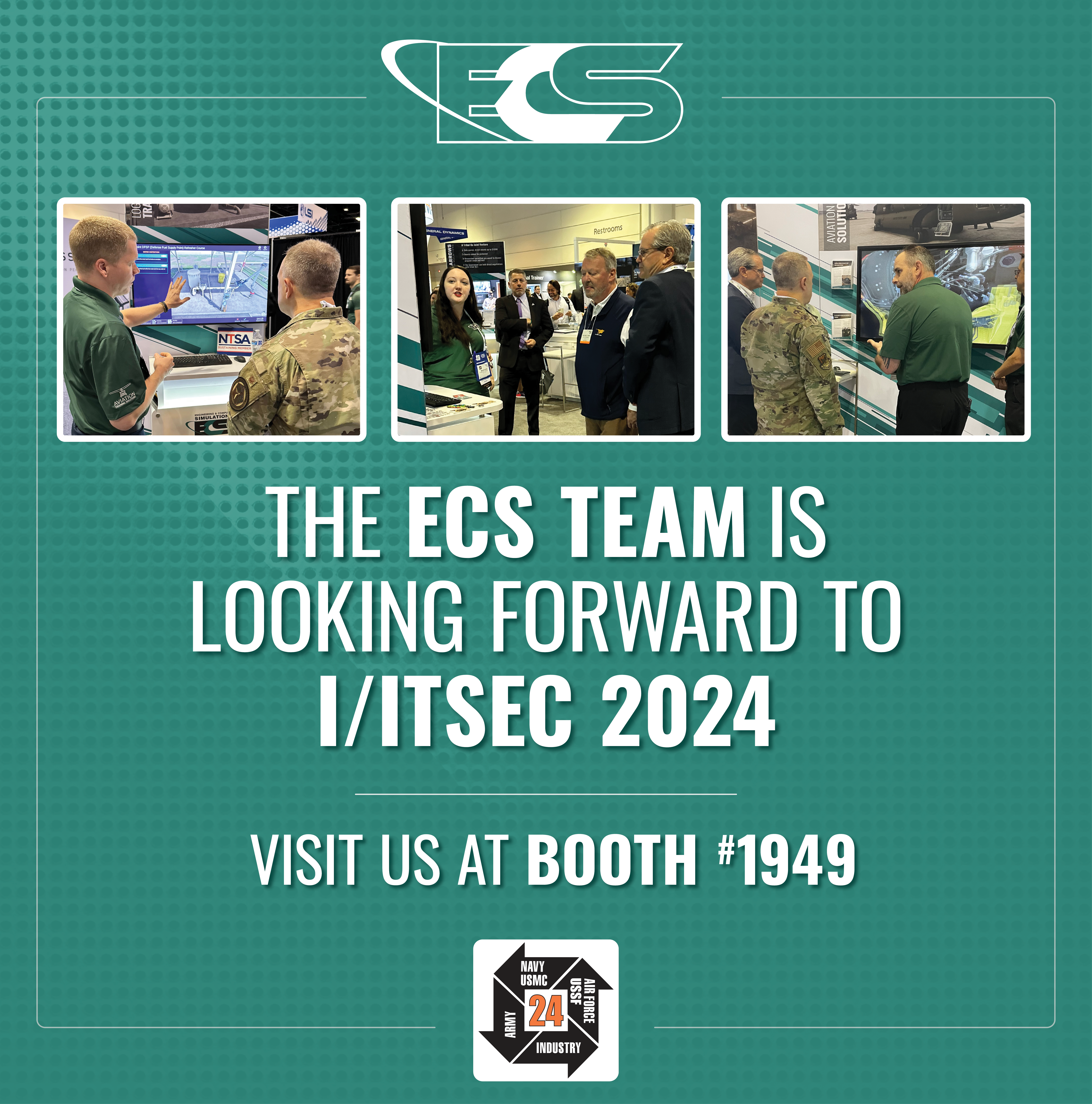 ECS is looking forward to IITSEC 2024.
